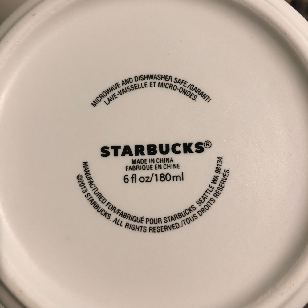 Starbucks 2013 Stackable Sugar & Creamer - Minimalist Modern - White - Picture 10 of 11